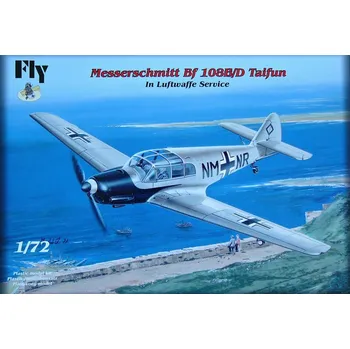 Plastikový model 1/72 Bf 108 B/D Taifun in Luftwaffe Service