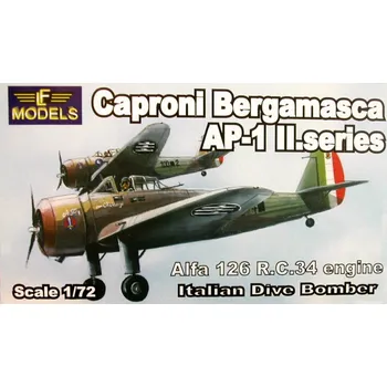 Plastikový model 1/72 Caproni AP-1 II. serie