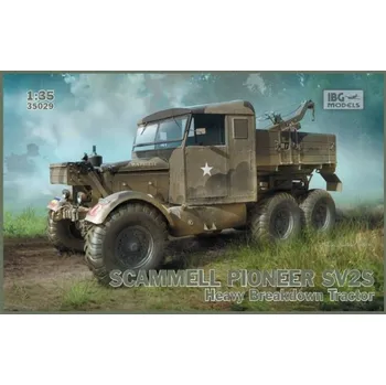 Plastikový model IBG 1/35 Scammell Pioneer SV2S Heavy Breakdown Tractor
