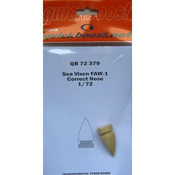 Plastikový model 1/72 Sea Vixen FAW.1 correct nose (CYBERH)