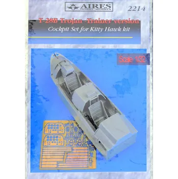 autíčko 1/32 T-28B Trojan cockpit set - trainer (KITTYH)