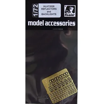 Plastikový model 1/72 Reflectors&backlights for vehicles (PE set)