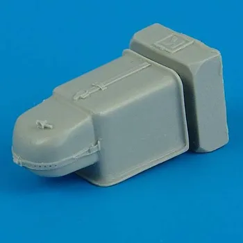 Plastikový model Quickboost 1/32 Bf 109K gun cover (HAS/REV)