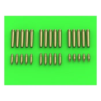 Plastikový model Master 1/35 German 2cm - catridges (3 types, each 5 pcs.)