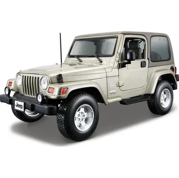 autíčko Bburago Jeep Wrangler Sahara 1:18