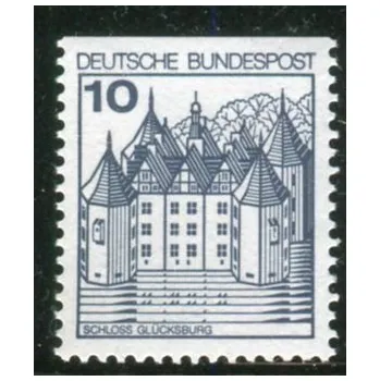 Poštovní známka (1977) MiNr. 913D ** - Německo - Hrady a paláce (I) - Glücksburg