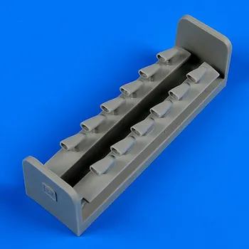 Plastikový model Quickboost 1/32 Bf 109G exhaust (REV)