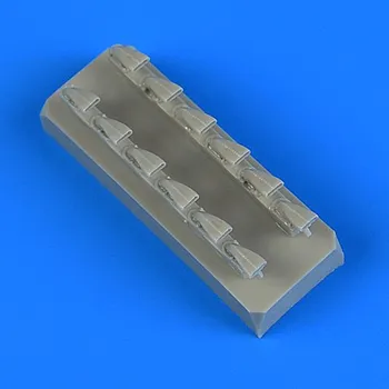 Plastikový model Quickboost 1/48 Bf 109 G-6 exhaust (TAM)