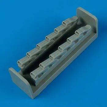 Plastikový model Quickboost 1/32 Bf 109E exhaust (EDU)