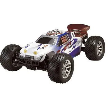 RC model auta Thunder Tiger ST - 1 Stadium Truck RTR P/S 1:8 bílá/modrá