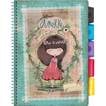 Recenze Argus Sešit spirálový A4 s pořadačem Anekke Zápisník Recenze Argus Sešit spirálový A4 s pořadačem Anekke