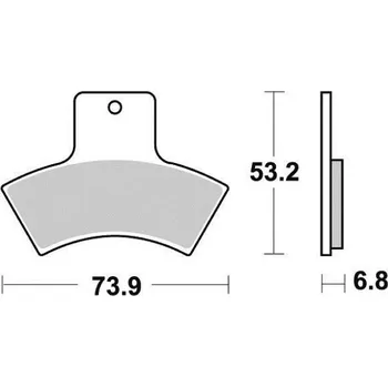 Autodíl Sifam Brzdové destičky VESRAH VD963JL