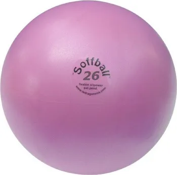Gymnastický míč Ledragomma Soffball 26 cm fialový