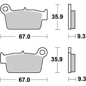 Autodíl Sifam Brzdové destičky VESRAH VD271JL
