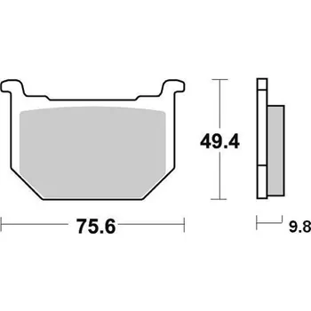 Autodíl Sifam Brzdové destičky VESRAH VD322/2JL