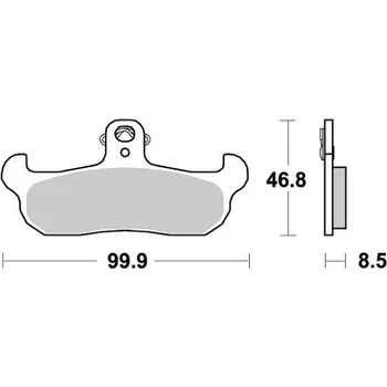 Autodíl Sifam Brzdové destičky VESRAH VD929
