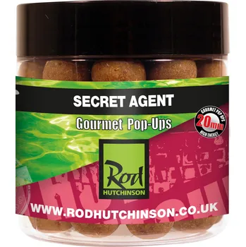 Boilies Rod Hutchinson Pop Ups Secret Agent with Liver Liquid 20 mm