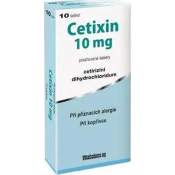 Lék na alergii Cetixin 10 mg 10 x 10 mg