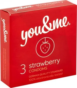 Kondom Primeros You & Me Strawberry 3 ks