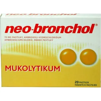 Neo-bronchol 20 pastilek Lék na kašel, rýmu a nachlazení Neo-bronchol 20 pastilek