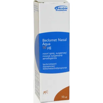 Lék na kašel, rýmu a nachlazení Beclomet Nasal Aqua 50 MCG 9 ml