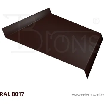 Střešní lemovaní Z - profil rš 240 hnědá