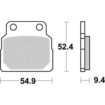 Autodíl Sifam Brzdové destičky VESRAH VD146