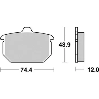 Autodíl Sifam Brzdové destičky VESRAH VD918NRQ