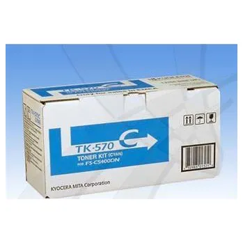 Počítačové příslušenství KYOCERA originální toner TK570C, cyan, 12000str., KYOCERA FS-C 5400DN (TK570C)
