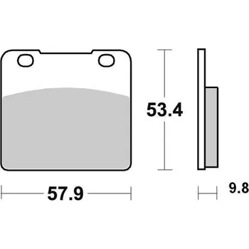 Autodíl Sifam Brzdové destičky VESRAH VD331/2