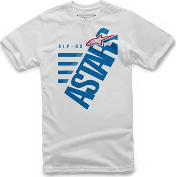 Pánská mikina Alpinestars Pánské bílé tričko BIGUN TEE Alpinestars krátké 1038-72026 20 - S