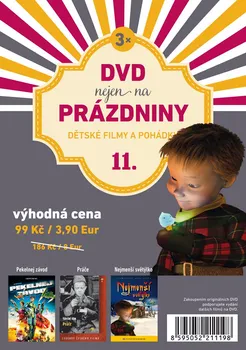 DVD film DVD Nejen na prázdniny 11: Dětské filmy a pohádky (3 disky)