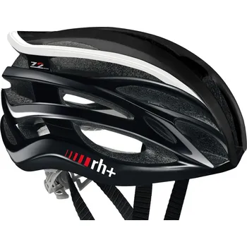 Cyklistická přilba Rh+ Z2in1 Shiny Black/Shiny White 2018