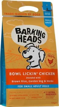 Krmivo pro psa Barking Heads Bowl Lickin’ Adult Chicken (Small Breed)