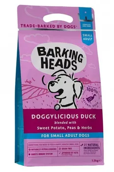 Krmivo pro psa Barking Heads Doggylicious Adult Duck (Small Breed)