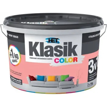 HET Klasik Color 7+1 kg, 0828 lososová
