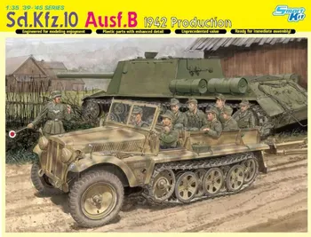 Plastikový model Dragon SD.KFZ.10 Ausf.B 1942 Production 1:35