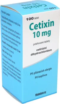 Lék na alergii Cetixin 10 MG 30 x 10 mg