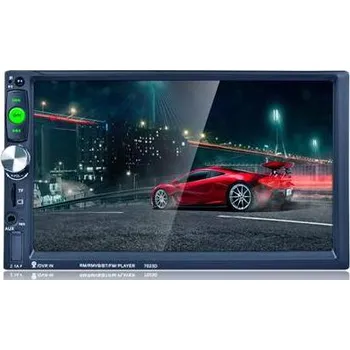Autorádio 2DIN Autorádio USB BT SD 7023B+kamera UNI