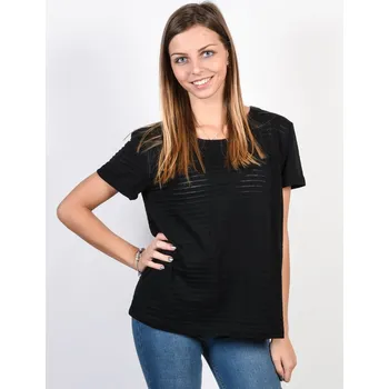 Dámské tričko Roxy Early Bird Gang Anthracite černá