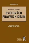 Texty ke studiu světových právních…