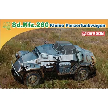 Plastikový model Dragon Sd.Kfz.260 Kleiner Panzerfunkwagen 1:72