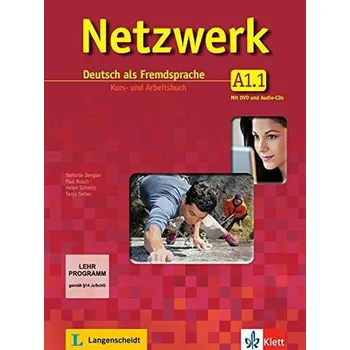 Německý jazyk Netzwerk A1 Teil 1 Kursbuch und Arbeitsbuch mit Audio CDs und DVD - Mayr, P. Rusch, S. Dengler, T. Sieber