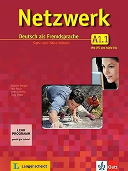 Německý jazyk Netzwerk A1 Teil 1 Kursbuch und Arbeitsbuch mit Audio CDs und DVD - Mayr, P. Rusch, S. Dengler, T. Sieber