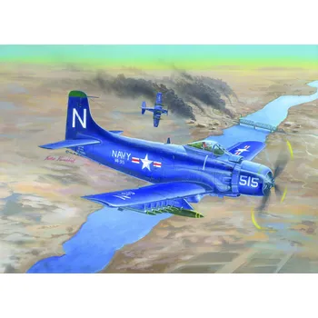 Plastikový model Trumpeter 1/32 A-1D AD-4 Skyraider