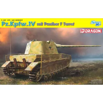 Plastikový model Dragon Pz.Kpfw.IV mit Panther F Turret 1:35