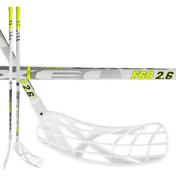 Florbalová hůl EXEL F60 White 2.6 Round 103 cm