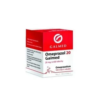 Lék proti pálení žáhy Omeprazol 20 Galmed 14 x 20 mg