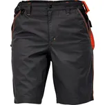 CERVA Knoxfield šortky antracit/oranžové