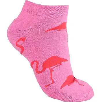 Dámské ponožky SOCKS4FUN Kotníkové ponožky plameňák 2138RO Velikost: 39 - 42